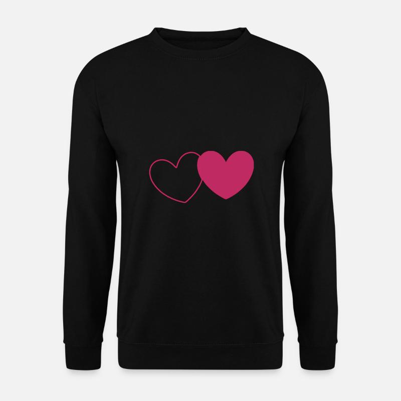 Saint-Valentin, Saint-Valentin, Saint-Valentin - Sweat-shirt Unisexe - noir