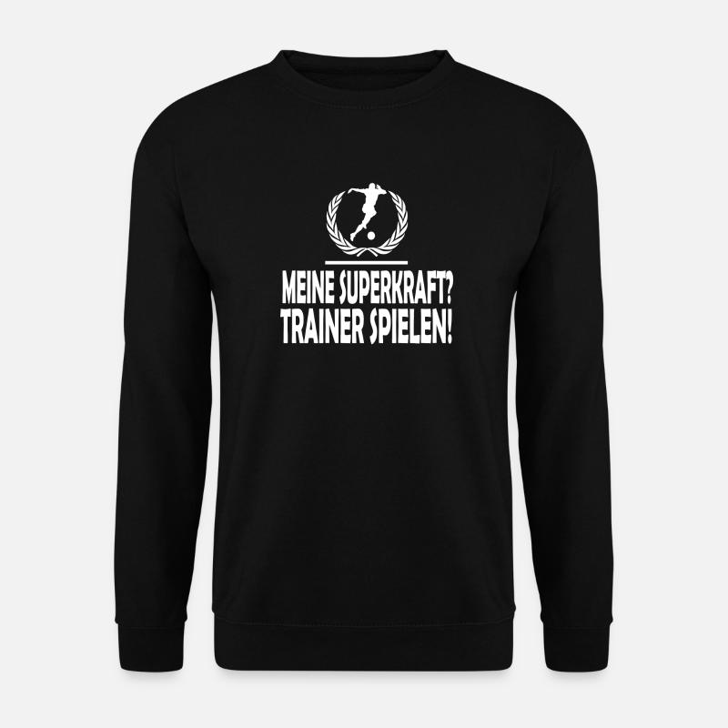 Fußball - Unisex Pullover - Schwarz