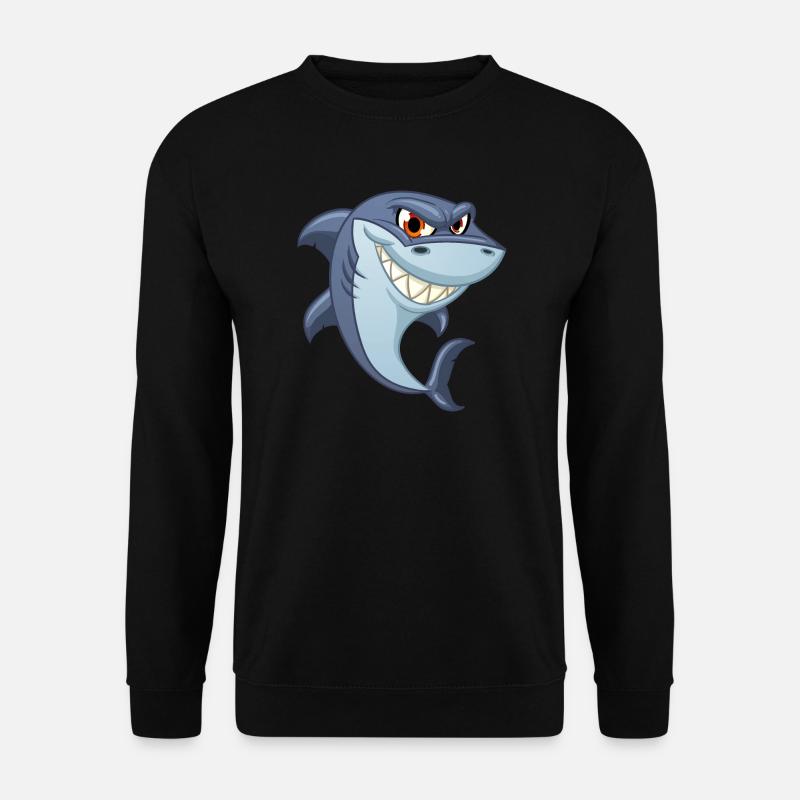 Hai - Unisex Pullover - Schwarz
