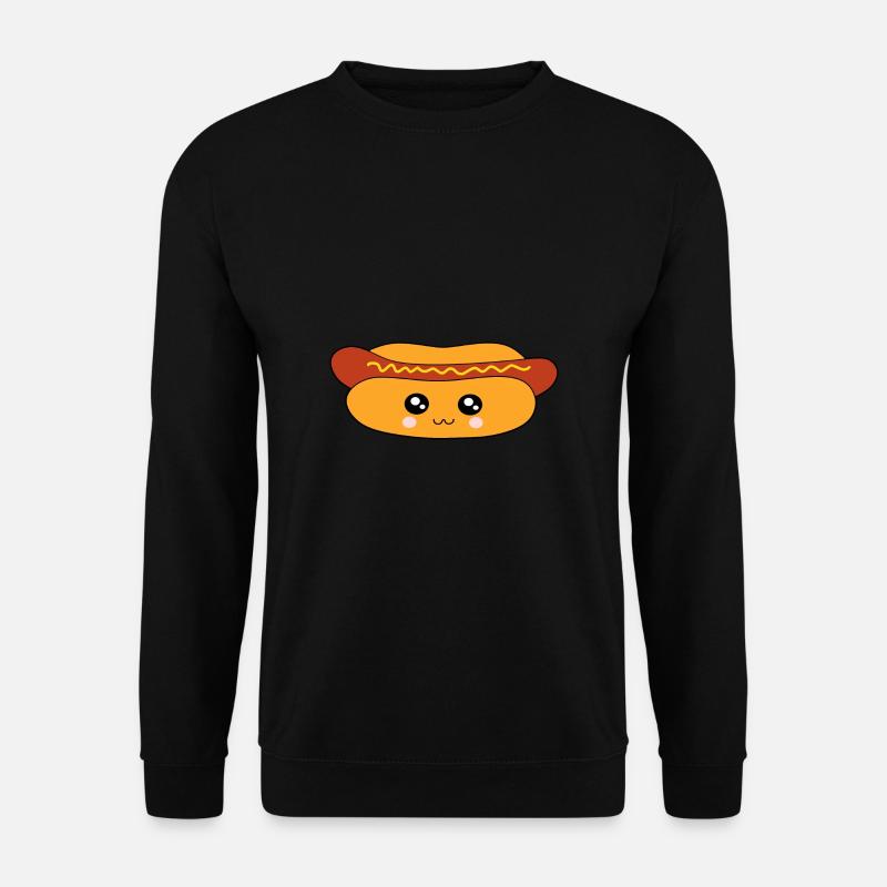 Hot dog Wurst - Unisex Pullover - Schwarz