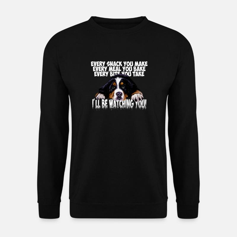 Bouvier bernois - Sweat-shirt Unisexe - noir