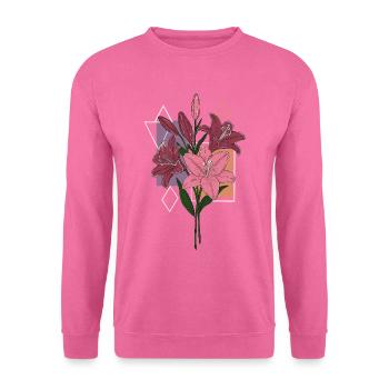 Lilien - Unisex Pullover - Pink - Vorne