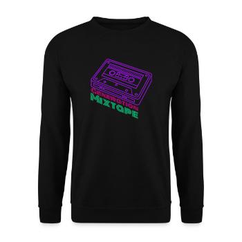 Generation Mixtape Kidcore Cassette Idée cadeau - Sweat-shirt Unisexe - noir - Devant - Alina (178cm) & Michal (187cm)