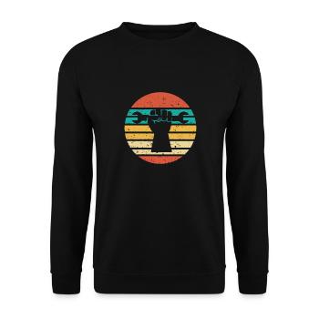 Cadeau de véhicule de mécanicien automatique de véhicule de tuner automatique - Sweat-shirt Unisexe - noir - Devant - Alina (178cm) & Michal (187cm)