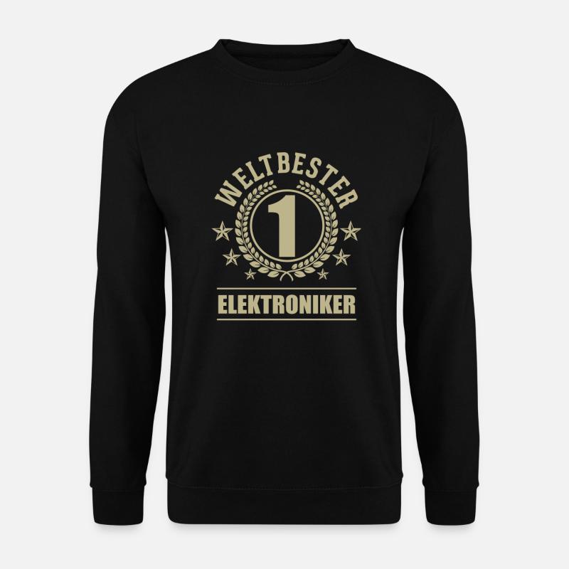 Weltbester Elektroniker - Unisex Pullover - Schwarz