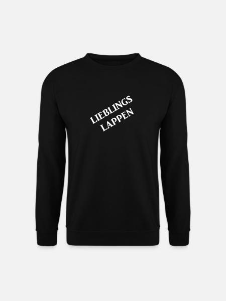 Lieblings Lappen - Lustige Alltag Shirts - Unisex Pullover - Schwarz