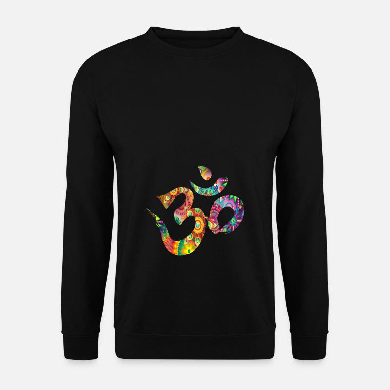 Goa Psychedelic Om Sign! - Unisex Sweatshirt - black