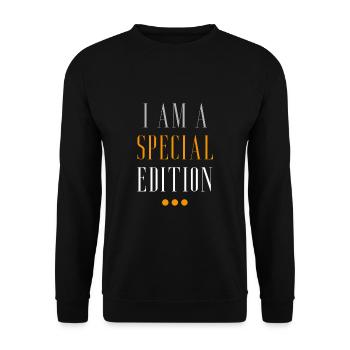 Edition spéciale - une édition spéciale - Sweat-shirt Unisexe - noir - Devant - Alina (178cm) & Michal (187cm)