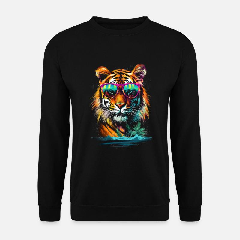 Tiger - Unisex Sweatshirt - black