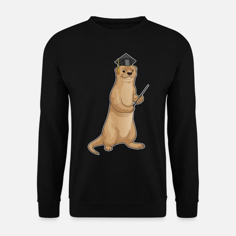 Cylindre du professeur Otter - Sweat-shirt Unisexe - noir