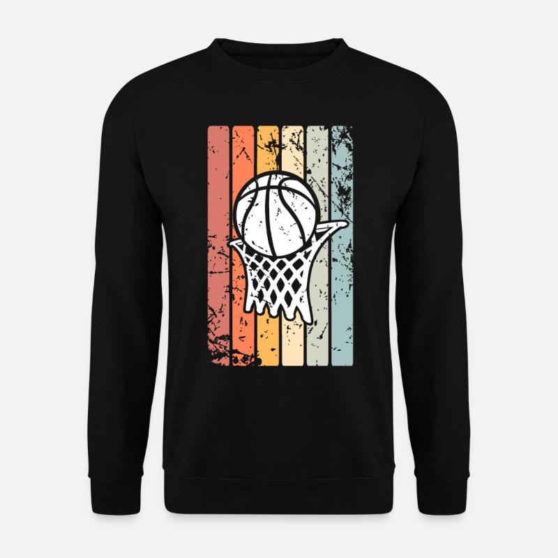 Basketball Basketballer - Unisex Pullover - Schwarz