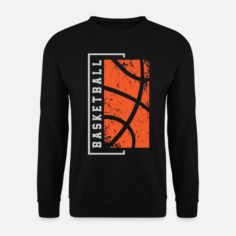 Basketball Basketballer - Unisex Pullover - Schwarz