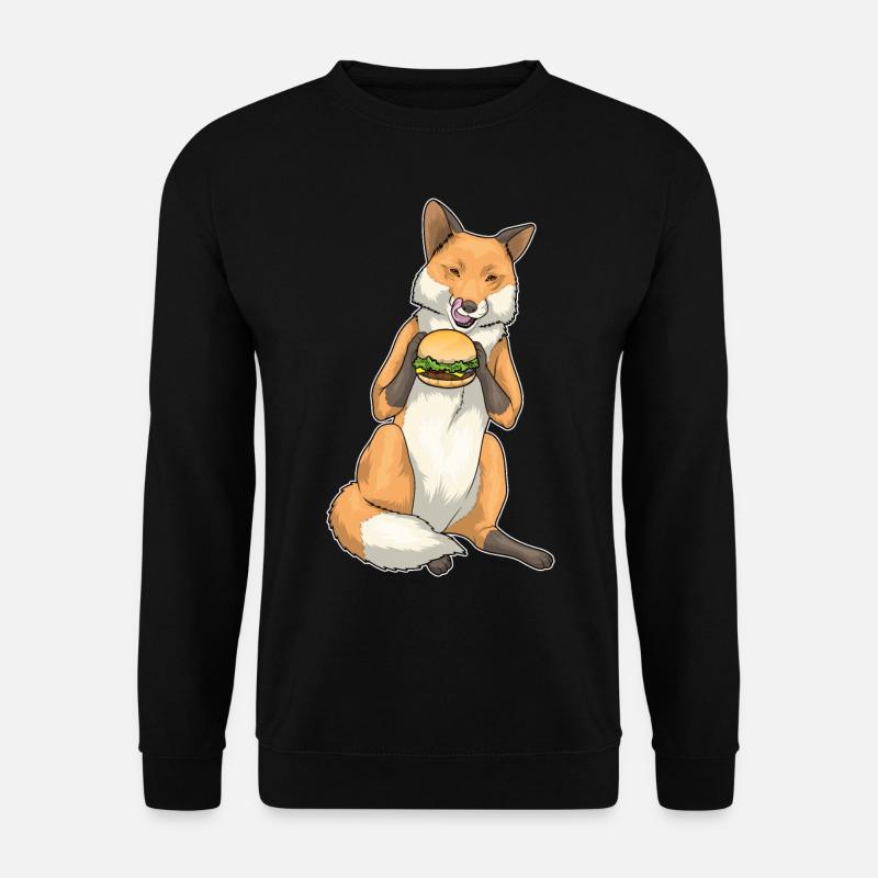 Fuchs Burger - Unisex Sweatshirt - black