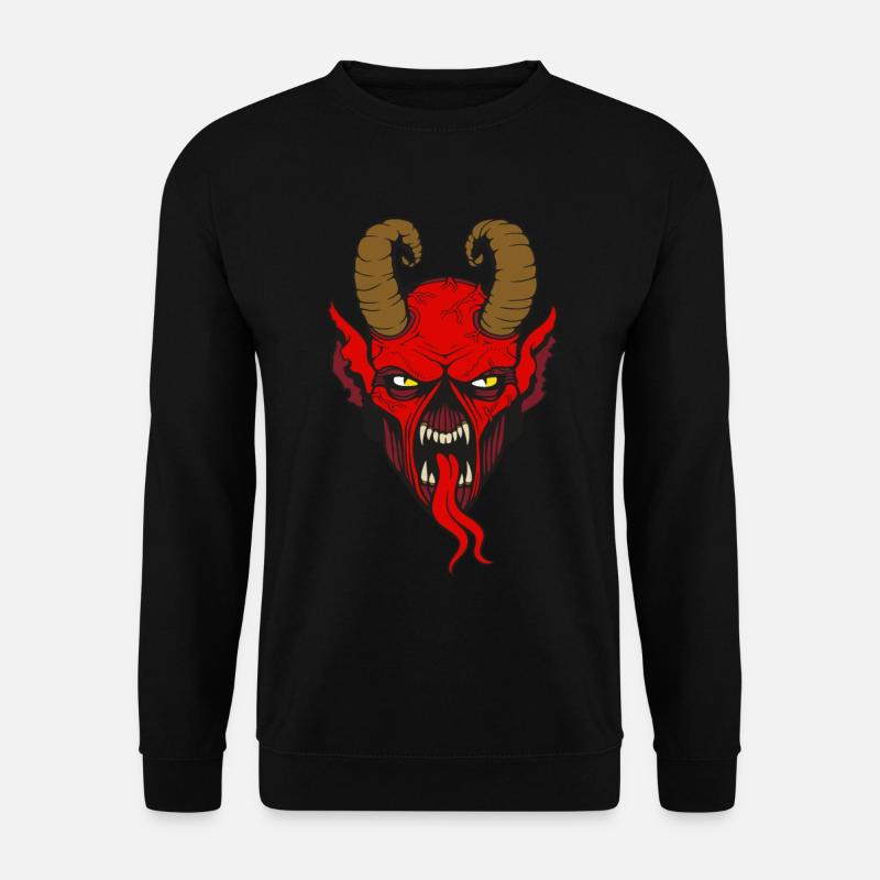 Devil - Teufel - Dämon - Unisex Pullover - Schwarz