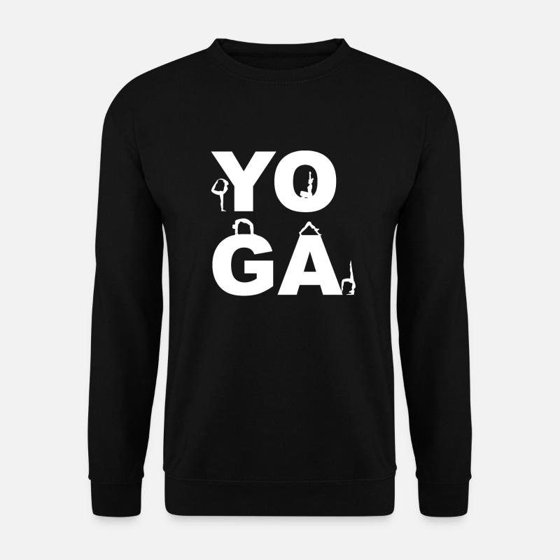 Yoga - Unisex Pullover - Schwarz