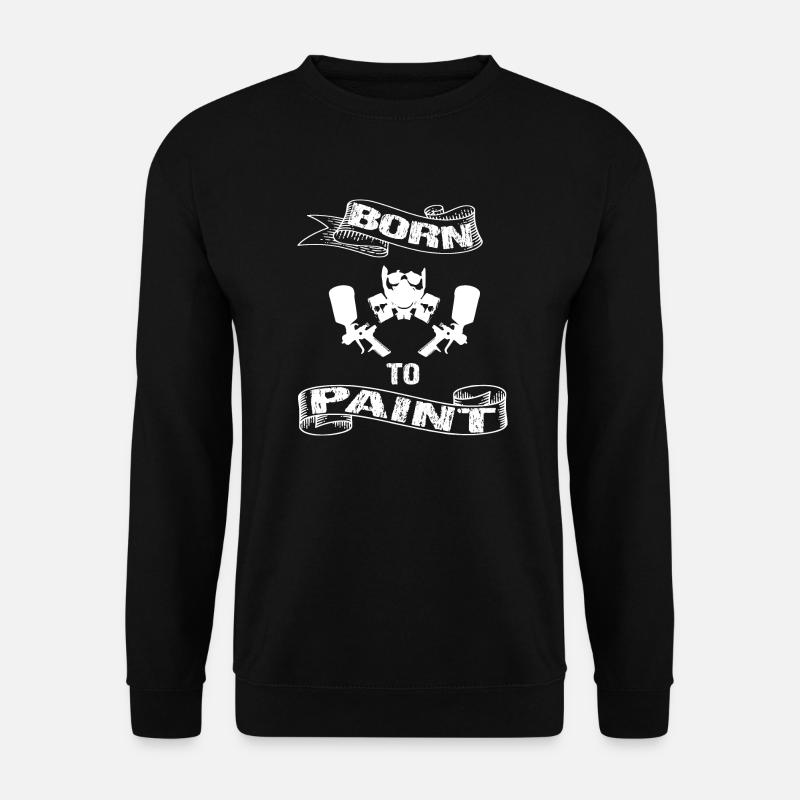 Lackierer - Unisex Pullover - Schwarz