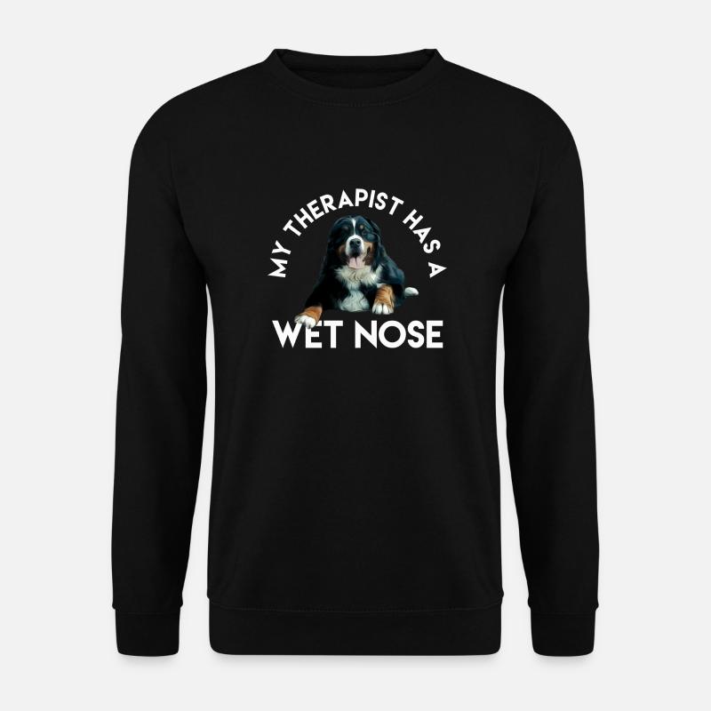 Bouvier bernois - Sweat-shirt Unisexe - noir