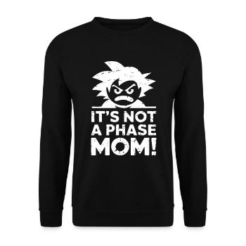 Ce n’est pas une phase maman ! Emo Goth Alternative - Sweat-shirt Unisexe - noir - Devant - Alina (178cm) & Michal (187cm)