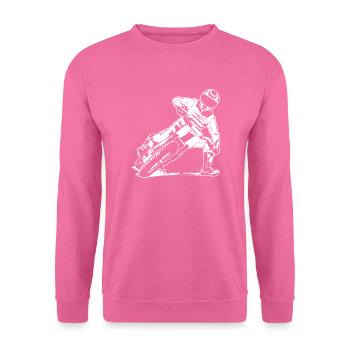 Flat Track Racer - Speedway - Sweat-shirt Unisexe - rose - Devant