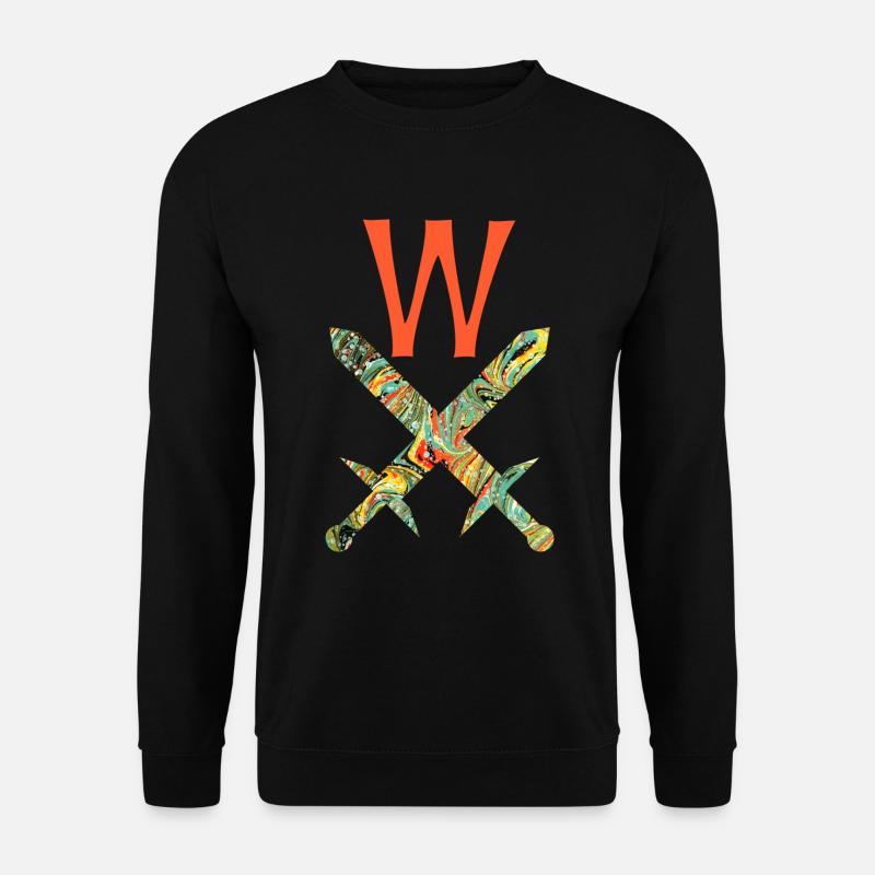 Épées croisées E 200 W - Sweat-shirt Unisexe - noir
