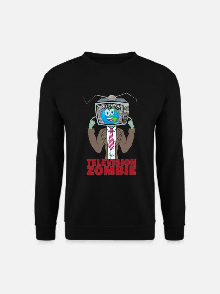 Television Zombie TV Zombie - Unisex Pullover - Schwarz