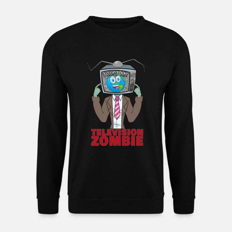 Television Zombie TV Zombie - Unisex Pullover - Schwarz