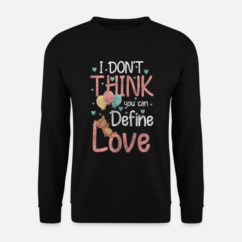 Teddy bear kids cuddle - Unisex Sweatshirt - black