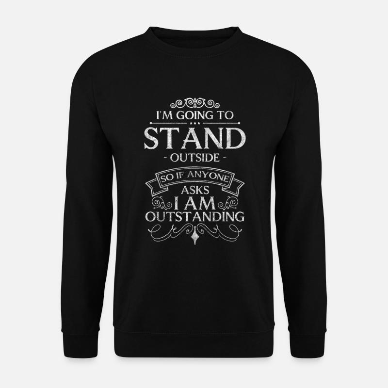 Idiot self-deprecation partner - Unisex Sweatshirt - black