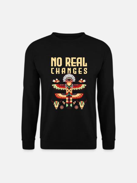 Totem Rituel Corbeau Gardien - Sweat-shirt Unisexe - noir