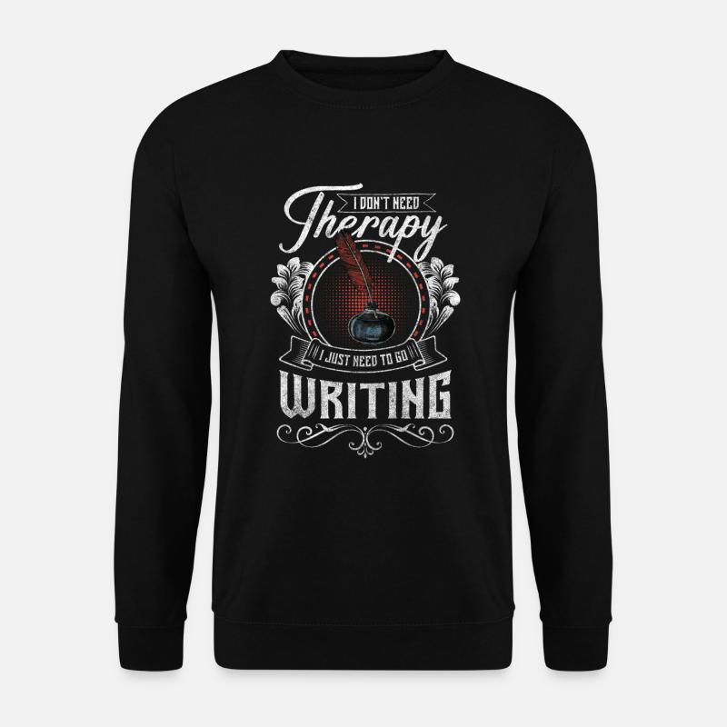 Author Journalist - Unisex Sweatshirt - black