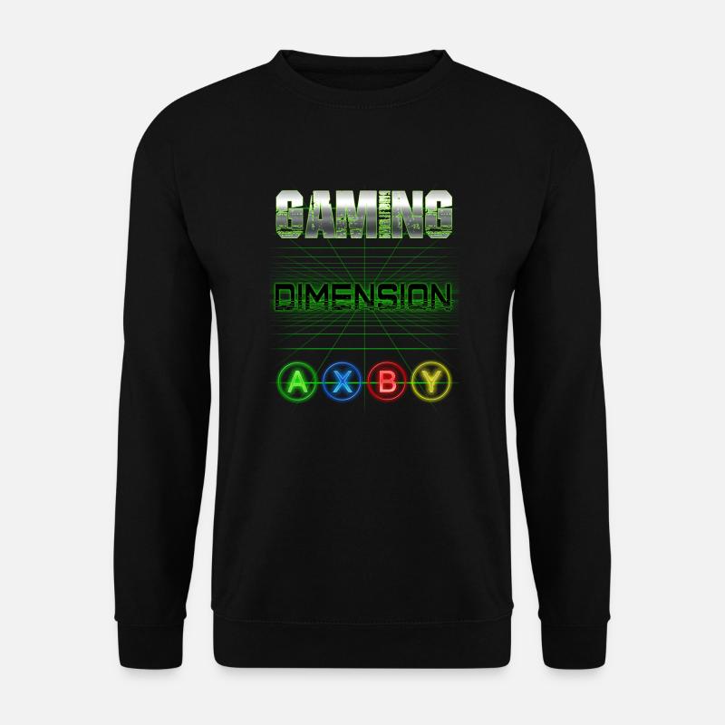 GAMING DIMENSION (AXBY) - Unisex Sweatshirt - black