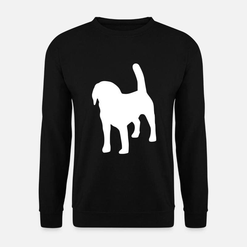 Beagle silhouette - Unisex Sweatshirt - black