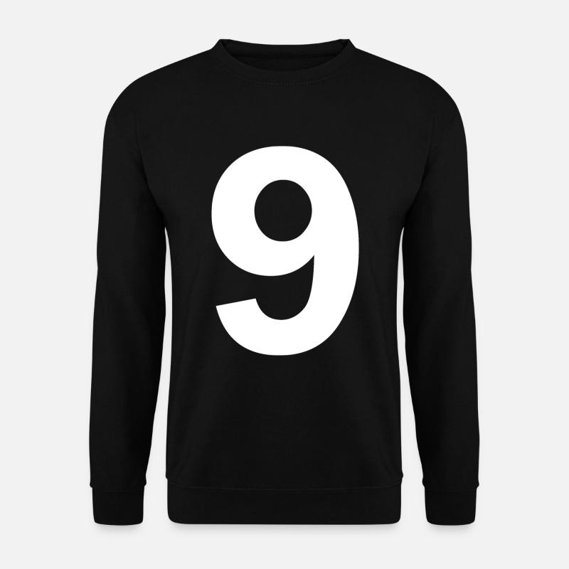 9 - Unisex Sweatshirt - black