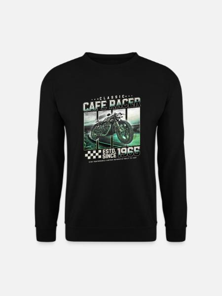 Cafe Racer construit en 1965 - Sweat-shirt Unisexe - noir