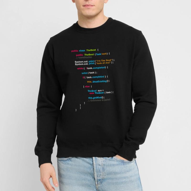 Code du programme - The Best | Code Sweat-shirt Unisexe