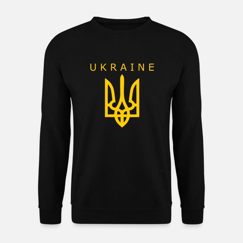 Ukraine - Unisex Pullover - Schwarz