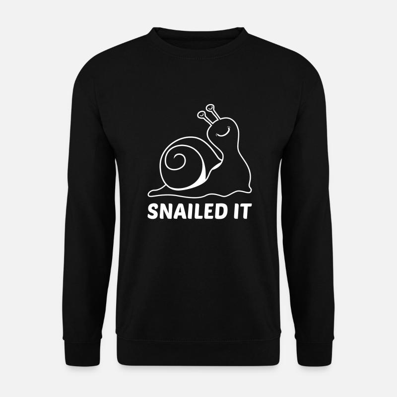 Snailed It - Unisex Sweatshirt - black