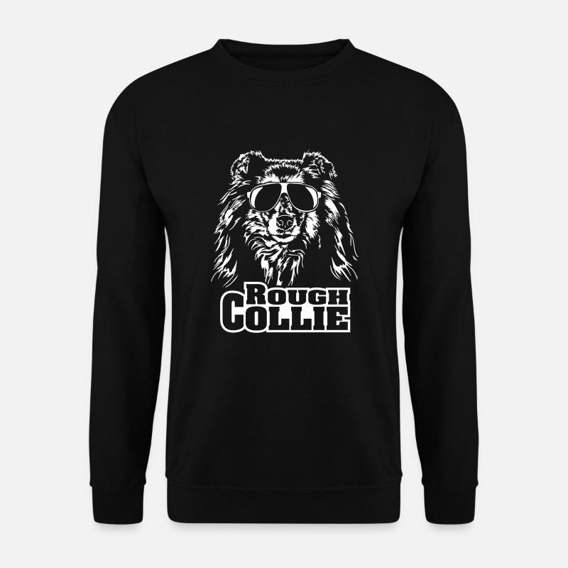 ROUGH COLLIE cool - Unisex Sweatshirt - black