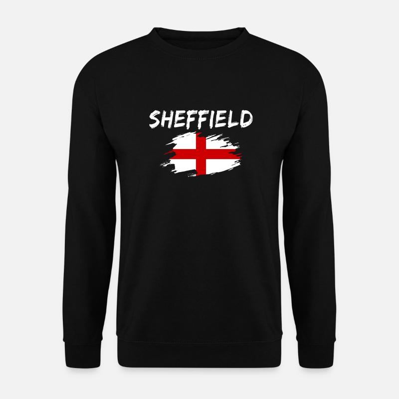 Sheffield England - Unisex Pullover - Schwarz