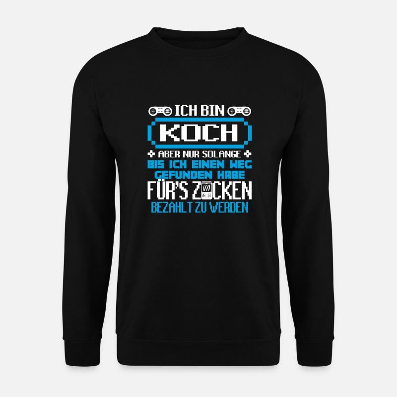 KOCH - Gamer - Unisex Pullover - Schwarz
