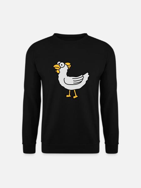 chicken - Unisex Sweatshirt - black