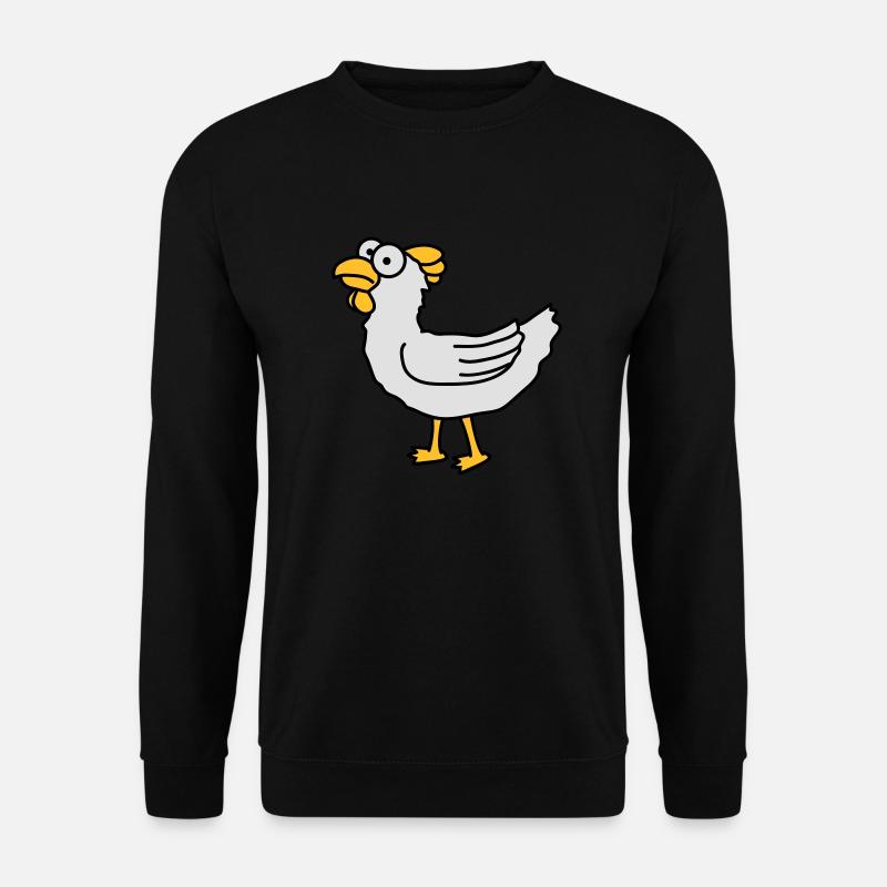 chicken - Unisex Sweatshirt - black