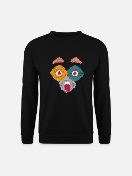 Dog abstract - Unisex Sweatshirt - black
