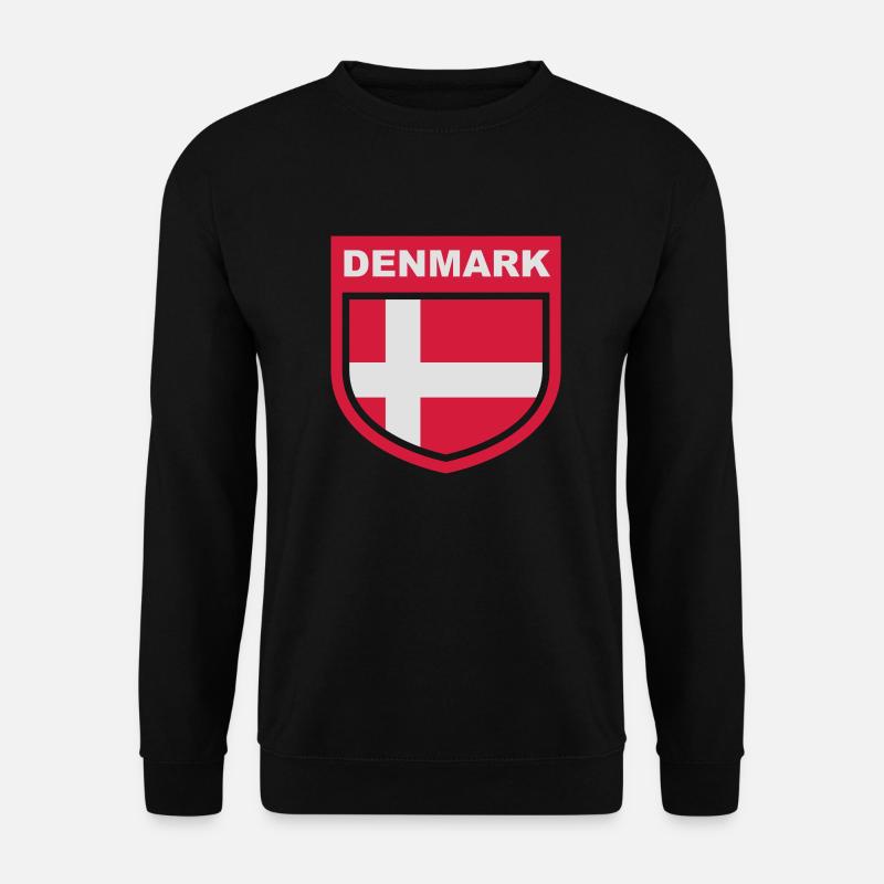 denmark_emblem - Unisex Pullover - Schwarz
