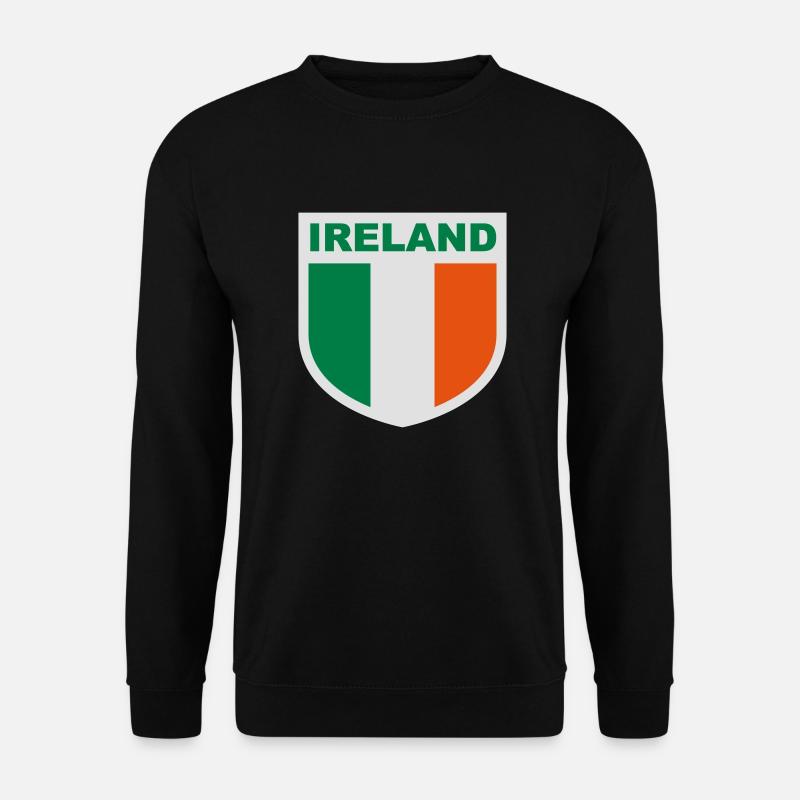 ireland_new - Unisex Pullover - Schwarz