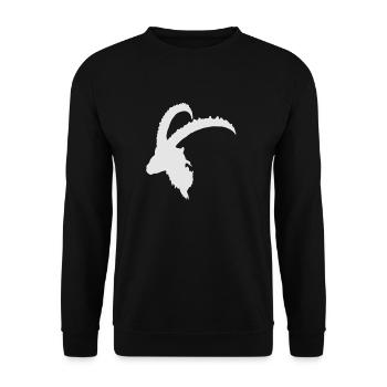 Capricorne sait - Sweat-shirt Unisexe - noir - Devant - Alina (178cm) & Michal (187cm)