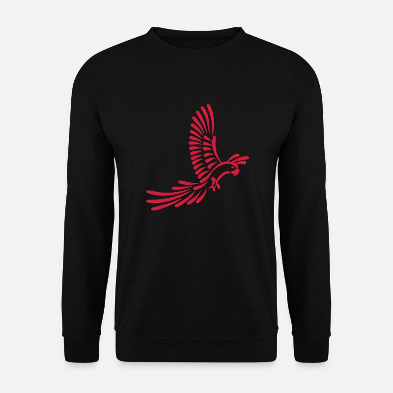 Papagei - Unisex Pullover - Schwarz