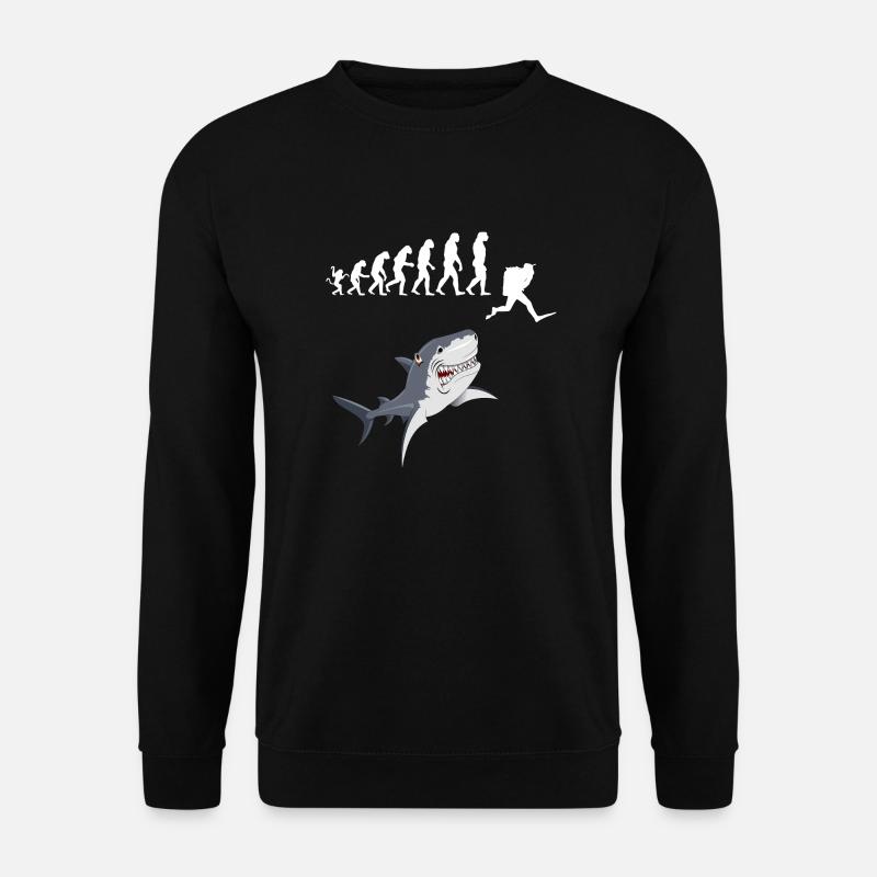 SCUBA EVOLUTION - Unisex Sweatshirt - black