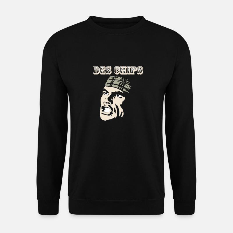 Chips - Unisex Pullover - Schwarz