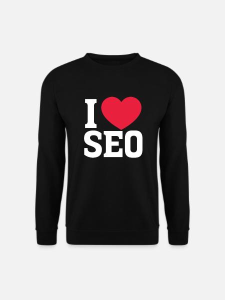 J’adore le référencement - Sweat-shirt Unisexe - noir